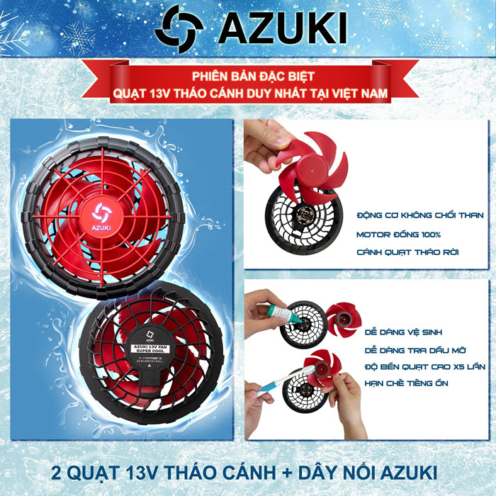 Áo rời xám đậm Azuki 2023