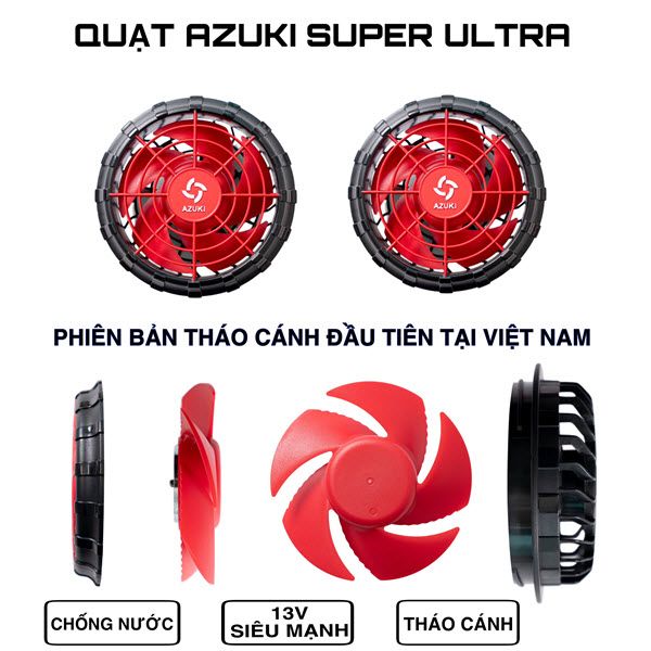 Quạt áo điều hòa 13V chính hãng