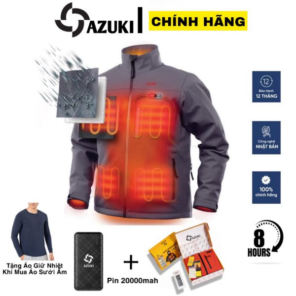 Áo sưởi ấm Azuki Raincoat 2022