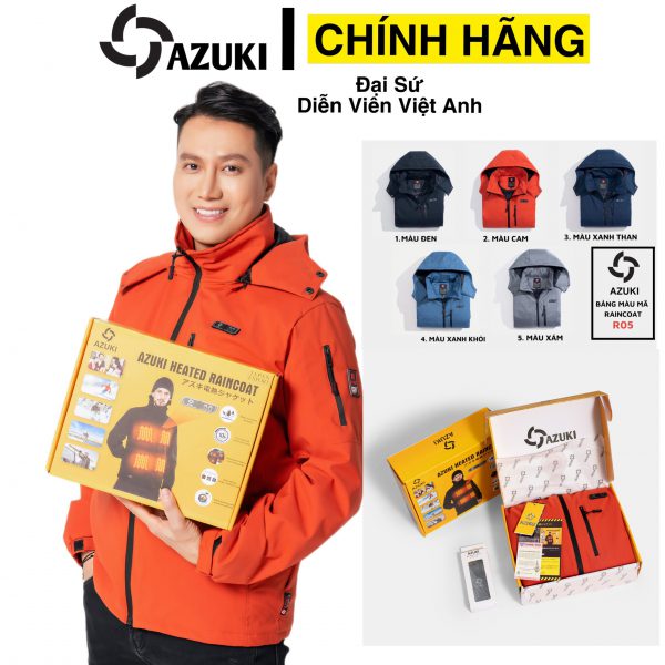 Áo sưởi Azuki chống nước