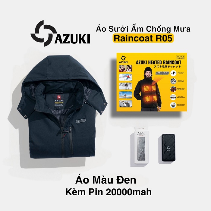 Áo sưởi nhiệt Azuki