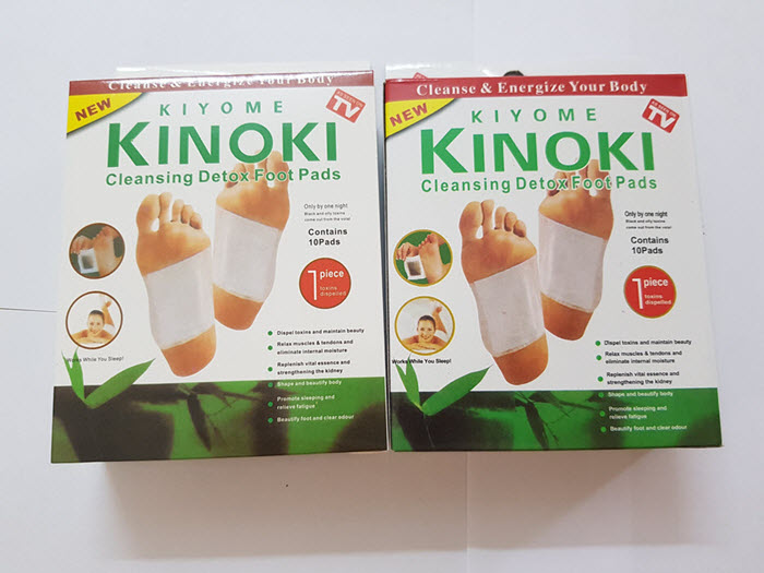 Cách sử dụng miếng dán Kinoki