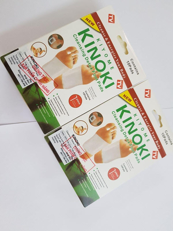 Miếng dán thải độc Kinoki