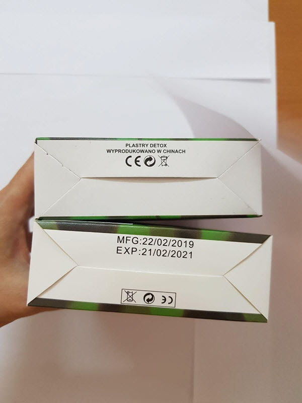 Review miếng dán thải độc chân