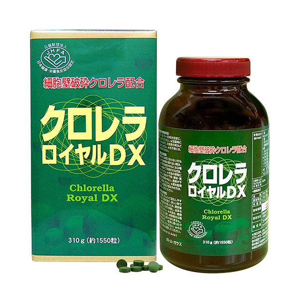 Tảo lục hoàng gia Chlorella Royal DX (Lọ 1550 viên)