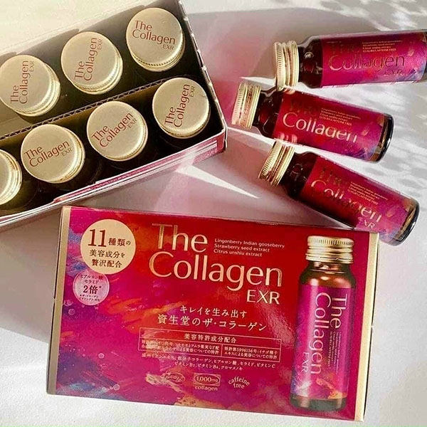 The Collagen EXR Shiseido Nhật Bản Dạng Nước 10 Chai x 50ml