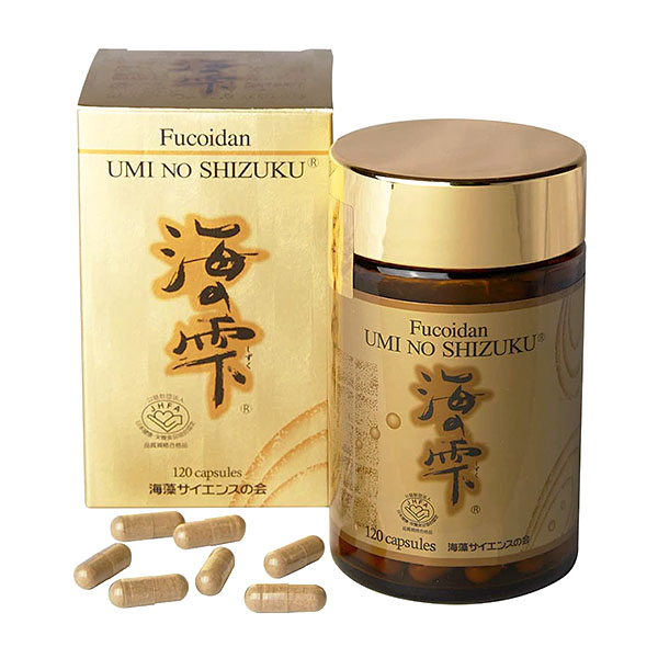 Viên uống Fucoidan Umi No Shizuku (Lọ 120 viên)