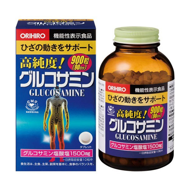 Viên uống Glucosamine Orihiro 1500mg chai 900 viên