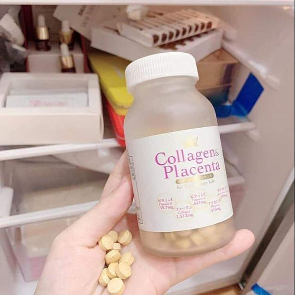 Viên uống trắng da Collagen & Placenta