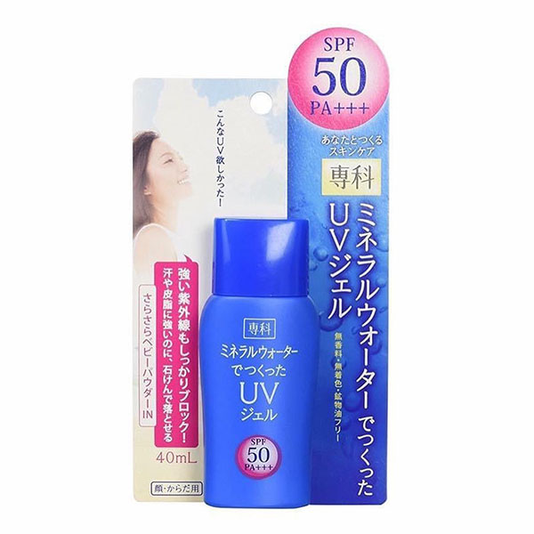 Kem chống nắng Shiseido Mineral Water Senka SPF50/PA+++ (40ml)