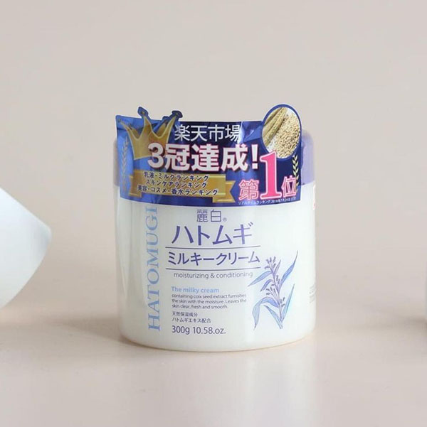 Kem dưỡng da Hatomugi Moisturizing Conditioning 300g