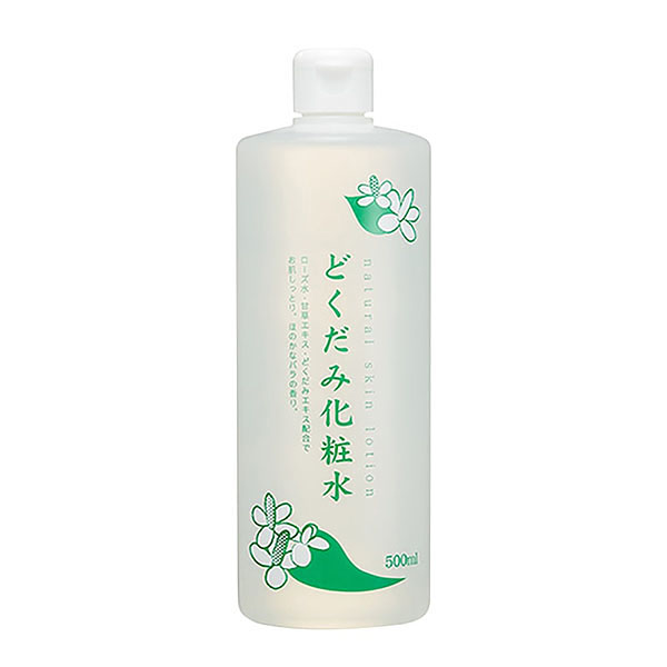 Nước hoa hồng diếp cá Dokudami Natural Skin Lotion chai 500ml
