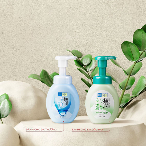 Sữa rửa mặt Hada Labo Gokujyun Face Wash cho da khô 160ml