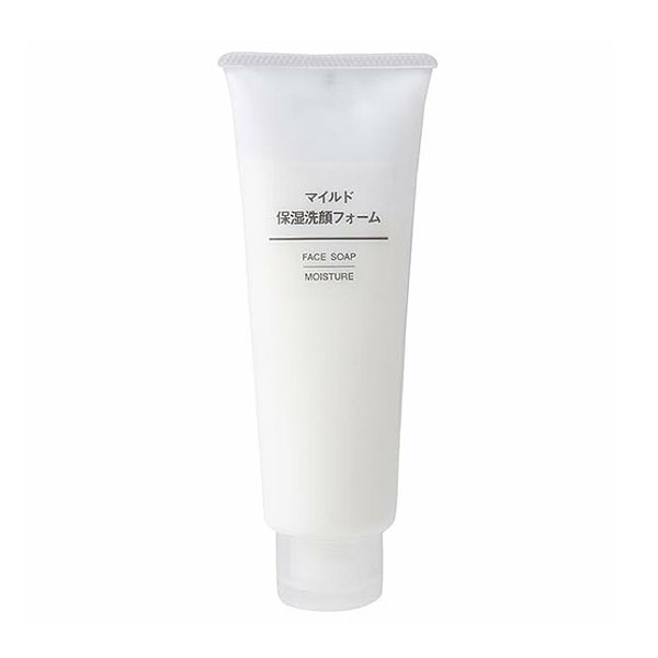 Sữa rửa mặt Muji Face Soap Moisture 120g cho da thiên khô