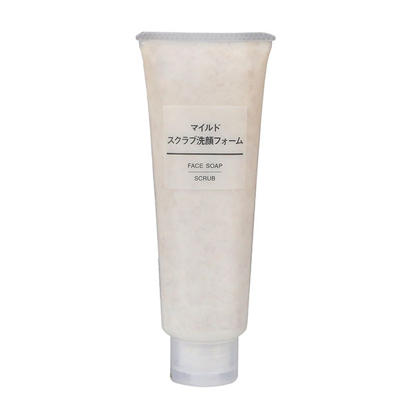 Sữa rửa mặt Muji Face Soap Scrub 120g cho da dầu