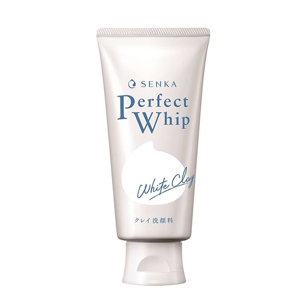 Sữa rửa mặt Shiseido Senka Perfect Whip màu trắng làm mịn da