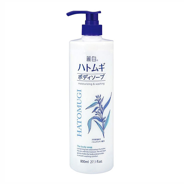 Sữa tắm dưỡng ẩm Hatomugi Moisturizing & Washing 800ml