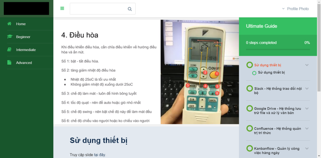 Bạn có thể đào tạo mọi thứ với hệ thống đào tạo nội bộ